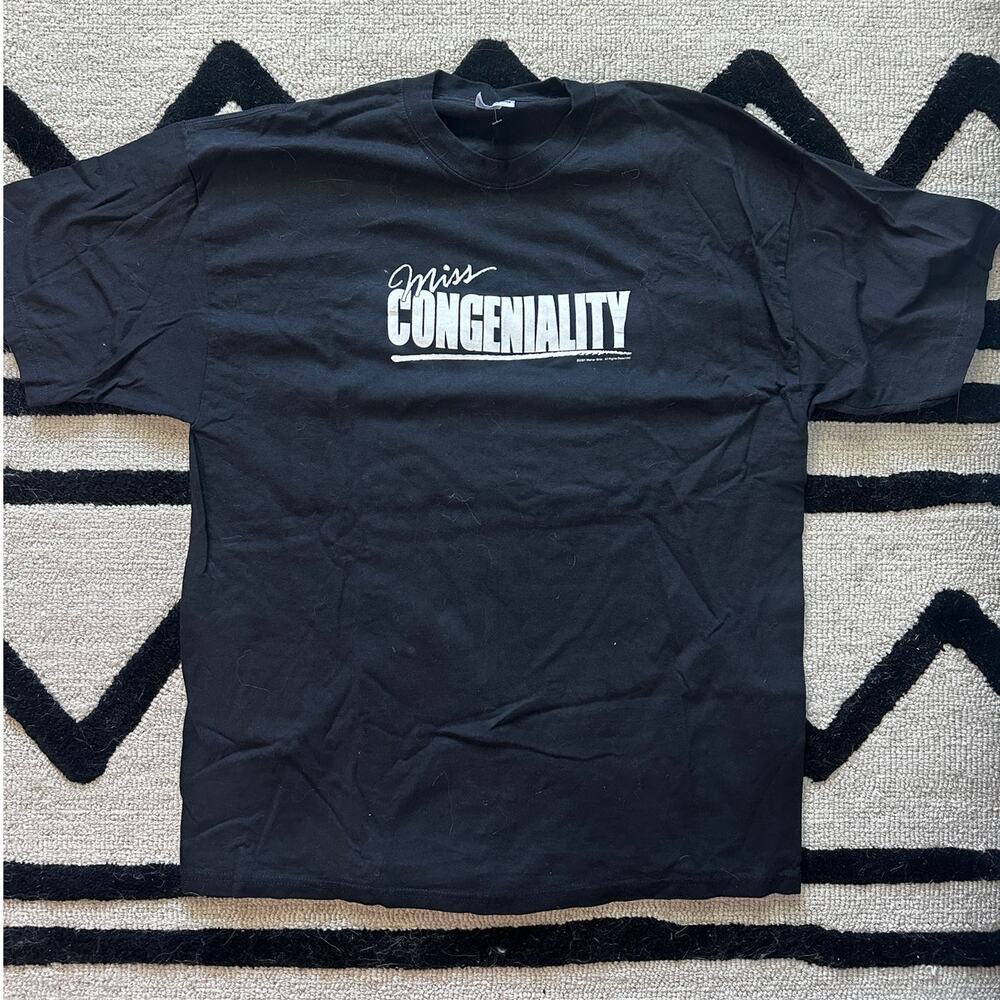 Vintage 2001 Miss Congeniality Movie Promo T-Shirt XL